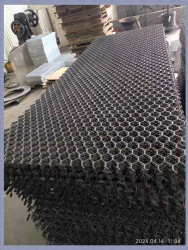 Hex steel mesh